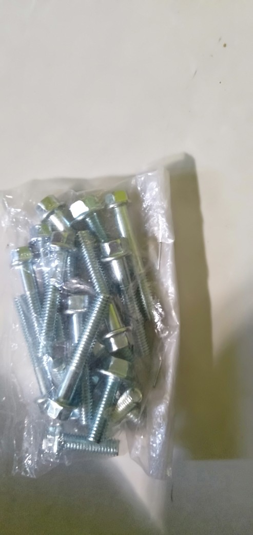 Baut Topi 8 6x40 Putih Flange Bolt