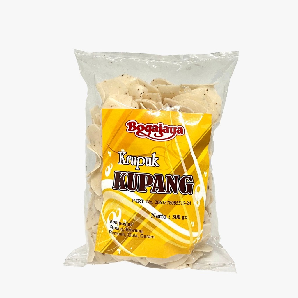 

KERUPUK KUPANG KHAS SIDOARJO 500 GRAM / KRUPUK MENTAH BOGAJAYA