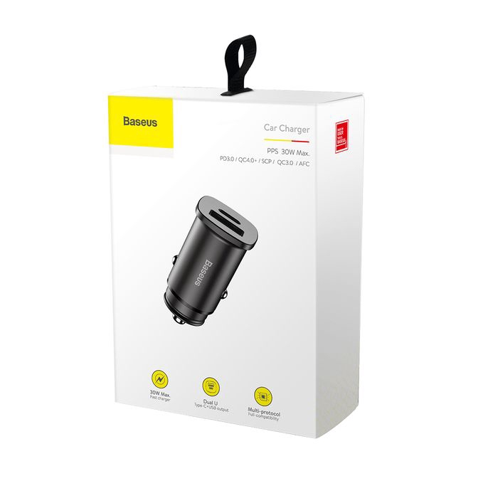 car charger baseus 30w type c pd3 0 usb quick charge 4 0 ccall ds01