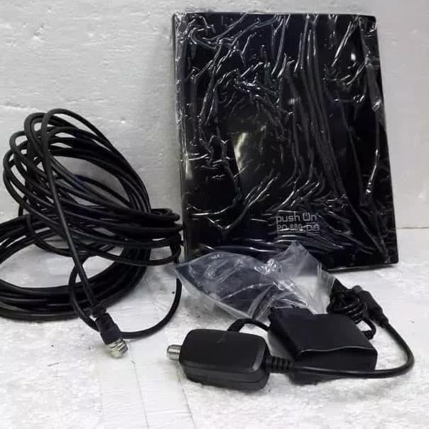 ♬ Antena Tv Push on Po-880 hd tv digital outdoor & indoor tv antena - Hitam ☊