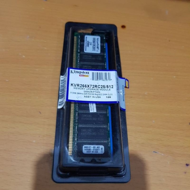 Memori DDR1 512MB Reg ECC (2nd)