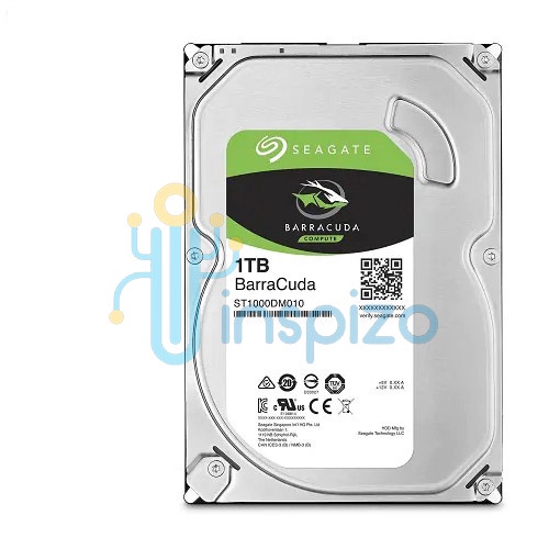 Seagate BarraCuda 1TB HDD Harddisk