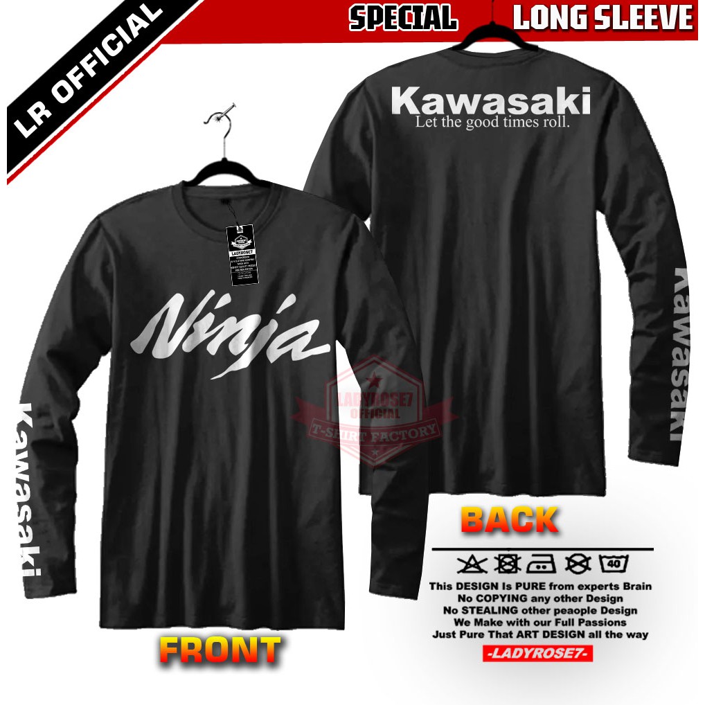 KAOS LENGAN PANJANG KAWASAKI NINJA