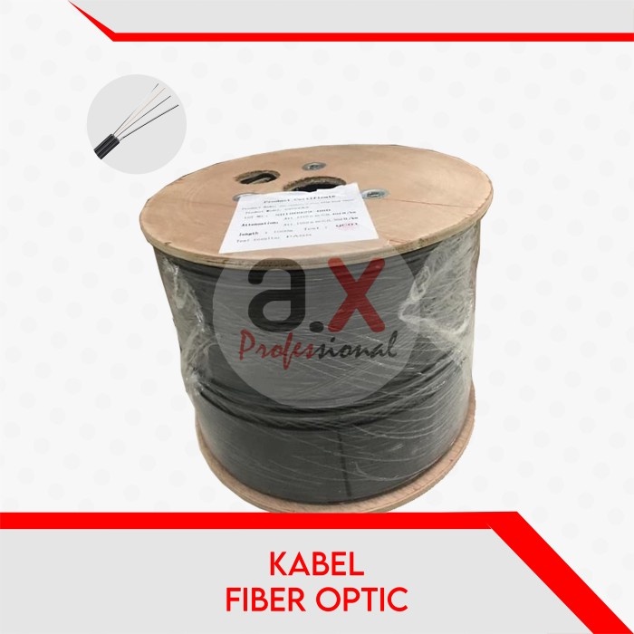 Kabel Fiber Optic FTTH 1 Core 3 Seling