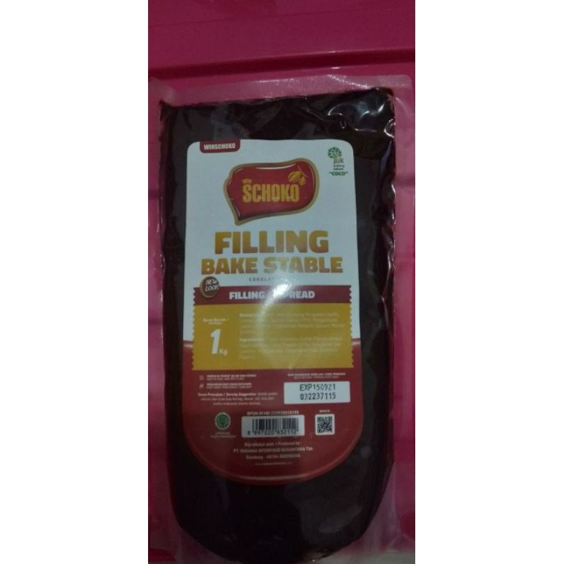 

winschoko filling bake stable / cokelat pasta / filling & spread 1kg