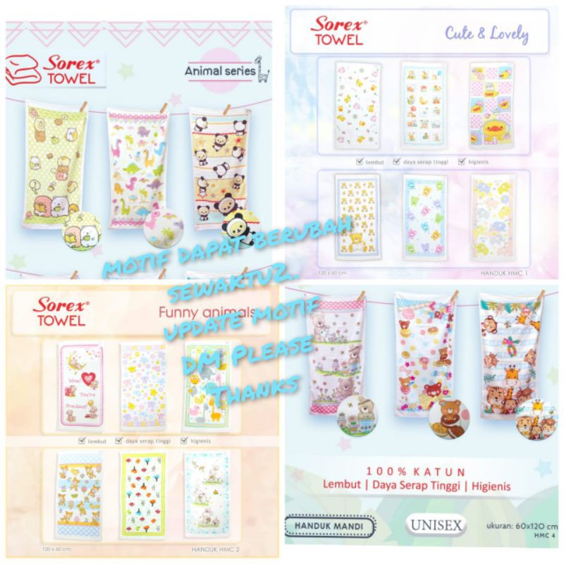 [MILLYbaby] handuk / handuk bayi / handuk mandi / handuk terry palmer / handuk polos / handuk kecil