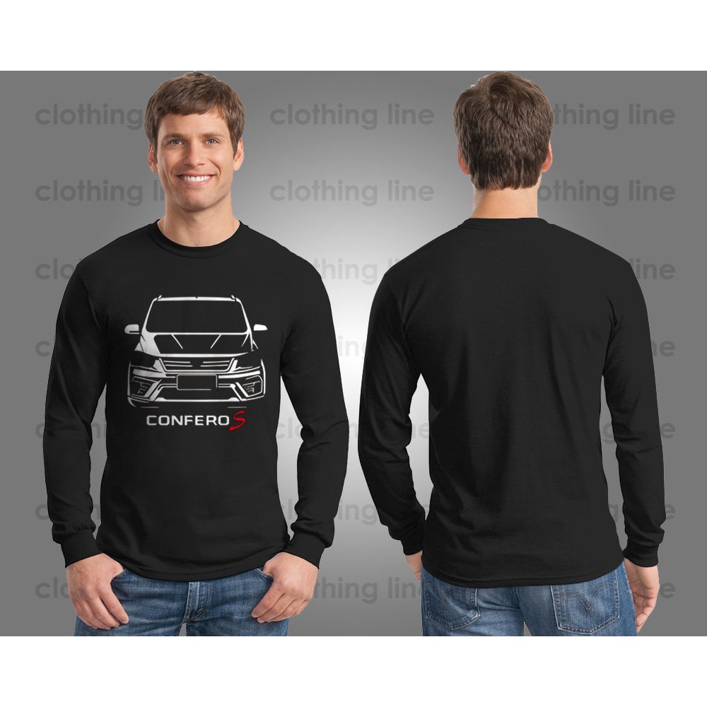 KAOS BAJU AKSESORIS MOBIL WULING CONFERO S LENGAN PANJANG