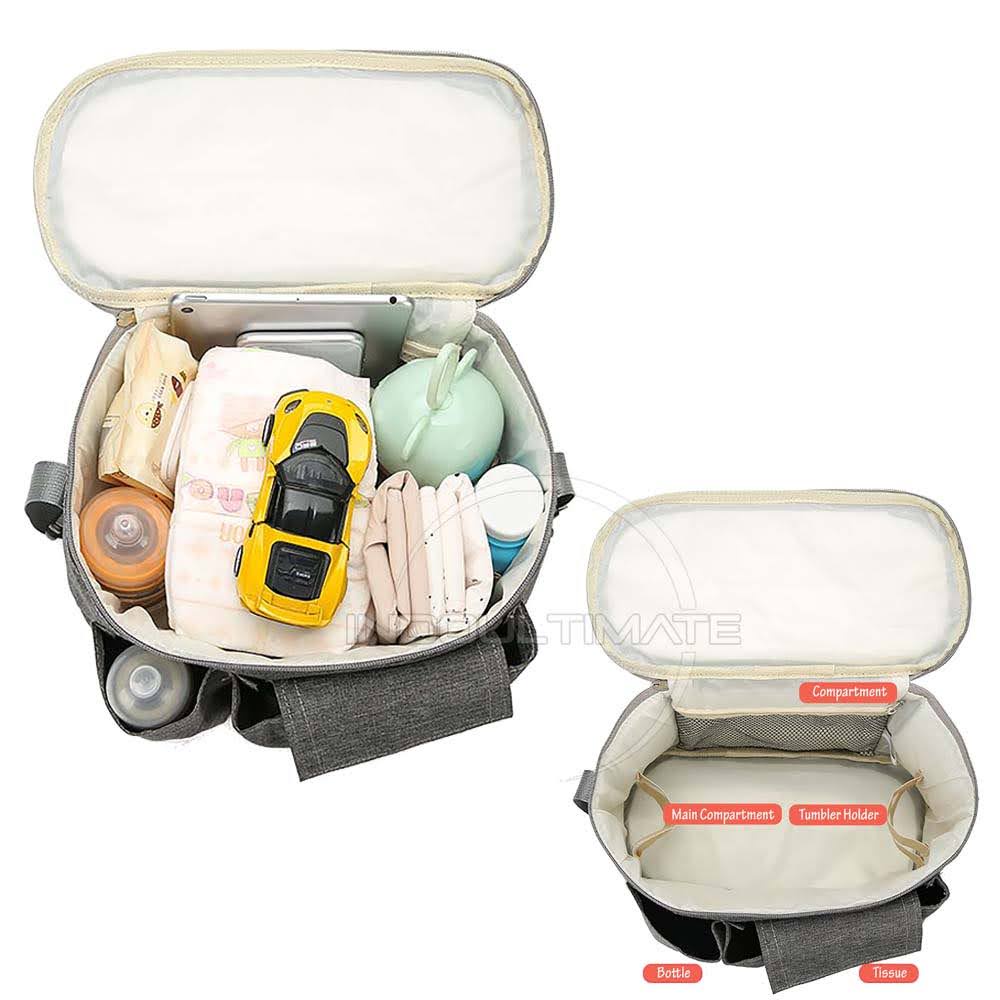 Tas Stroller Bayi Tas Kereta Dorong Bayi Tas Perlengkapan Bayi Aksesoris Stroller Bayi Tas Travel Storage Mommy Bag Tas Popok Bayi Tas Organizer untuk Stroller Bayi CC-782