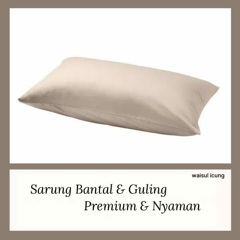 Sarung Bantal Dan Guling Polos Embos Transparan Warna Senada Transparant asem nyaman Motif bunga karakter