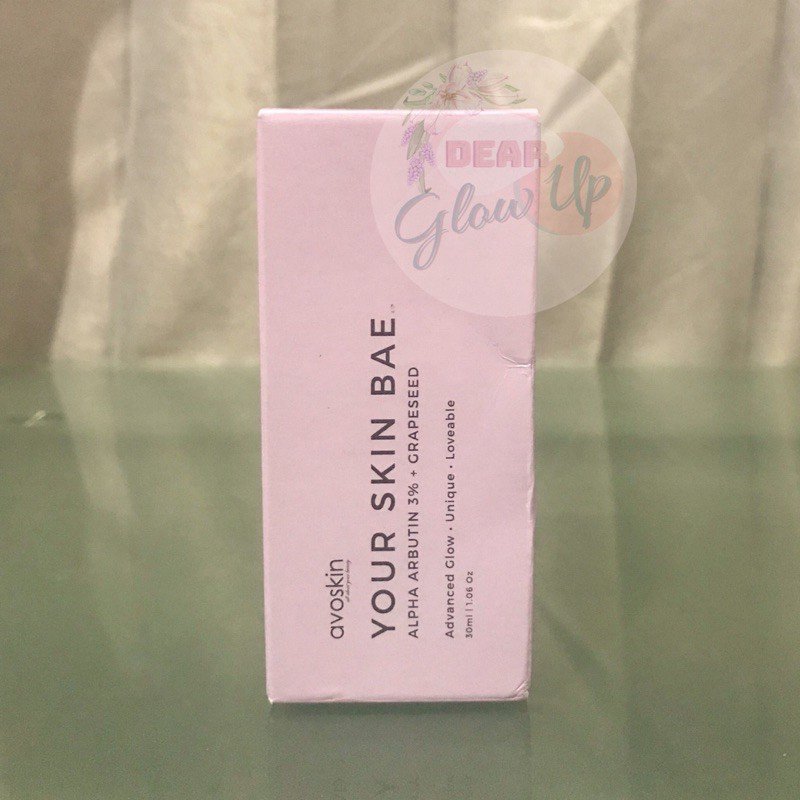 (NEW) AVOSKIN YOUR SKIN BAE ALPHA ARBUTIN 3% + GRAPESEED READY STOCK