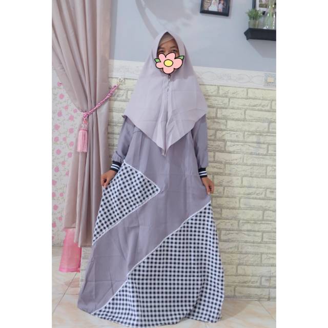 Set syar'i abu pesanan bunda Ashanty