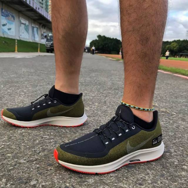 Asli Sepatu Nike Pegasus Turbo 35 Shield Import Running Kuliah Kerja Harian Ori Premium Terlaris