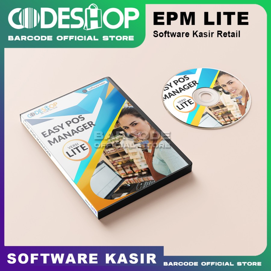 Easy POS Manager EPM LITE - Software Kasir Penjualan Retail Stabil