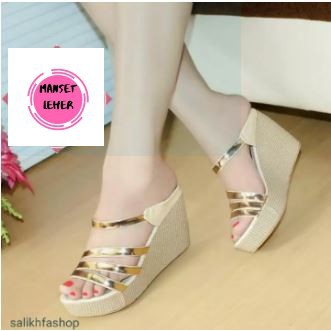 sandal wedges wanita sandal wedges wanita terbaru sandal wedges wanita cantik sandal wedges cewe