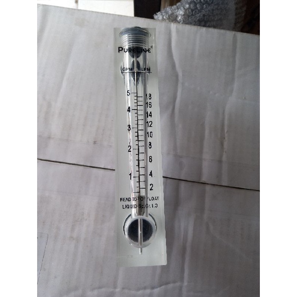 Flow Meter RO 5 GPM untuk Air Limbah RO 2000 Gpd