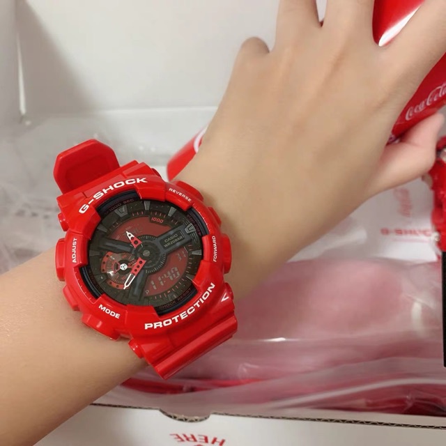 Jam Tangan Casio G-Shock Custom GA-110 Coca Cola