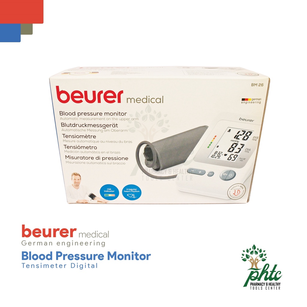 BEURER BM26 Alat Tensimeter Digital l Alat Ukur Tekanan Darah Beurer BM 26