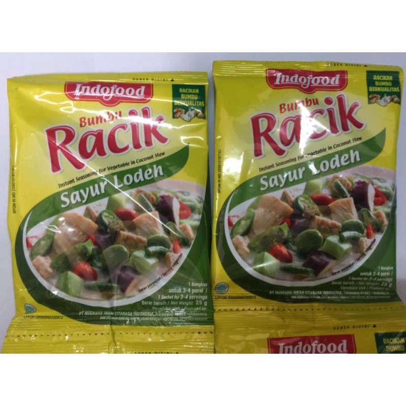 Bumbu Racik Sayur Lodeh Indofood | Per Sachet