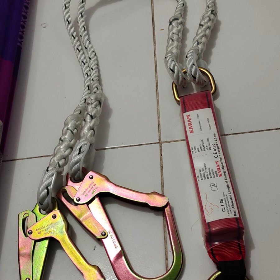

Karam PN 351 Double Lanyard Absorber Original Murah