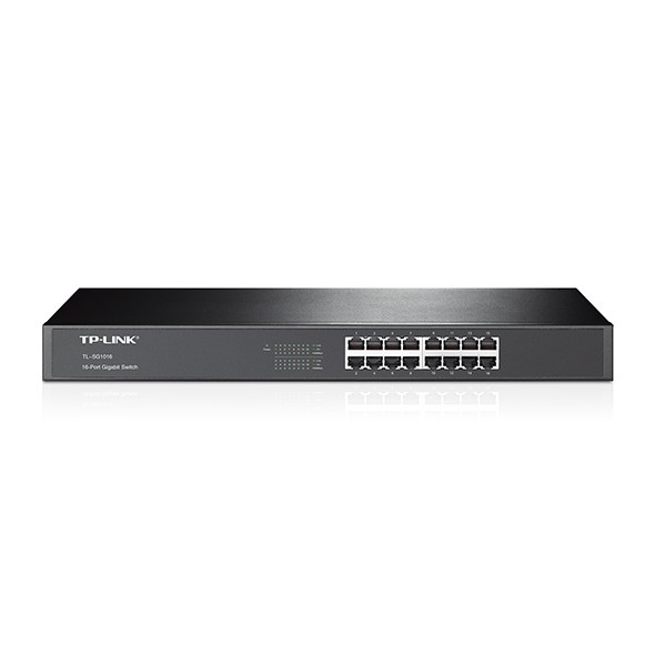 Switch TP Link TL-SG1016 16 Port Gigabit Rackmount - TPLink TL SG1016