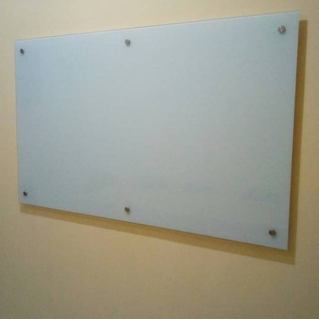 

Papan tulis kaca ( glassboard temper 5mm ) 180*90