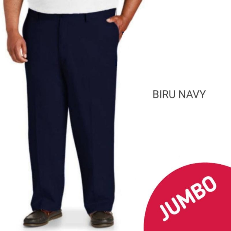 CELANA FORMAL SUPER JUMBO Celana Kerja Pria Bahan Bagus &amp; Halus (39-50)