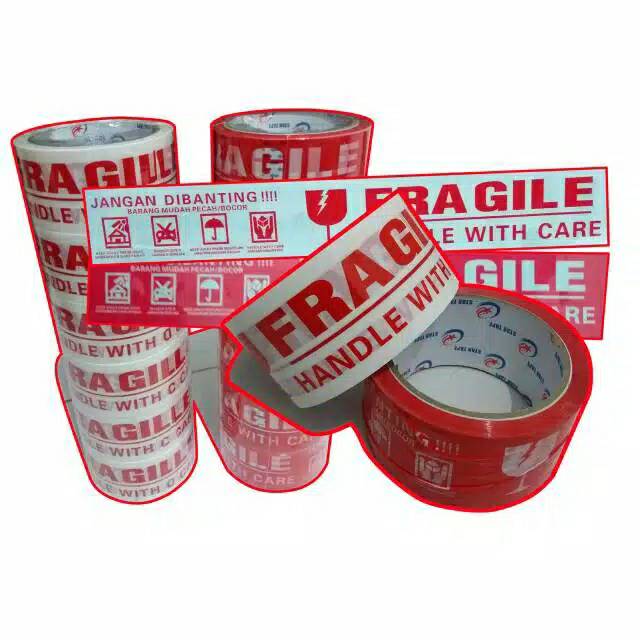 

Lakban FRAGILE Star Tape 48 mm x 90 yard