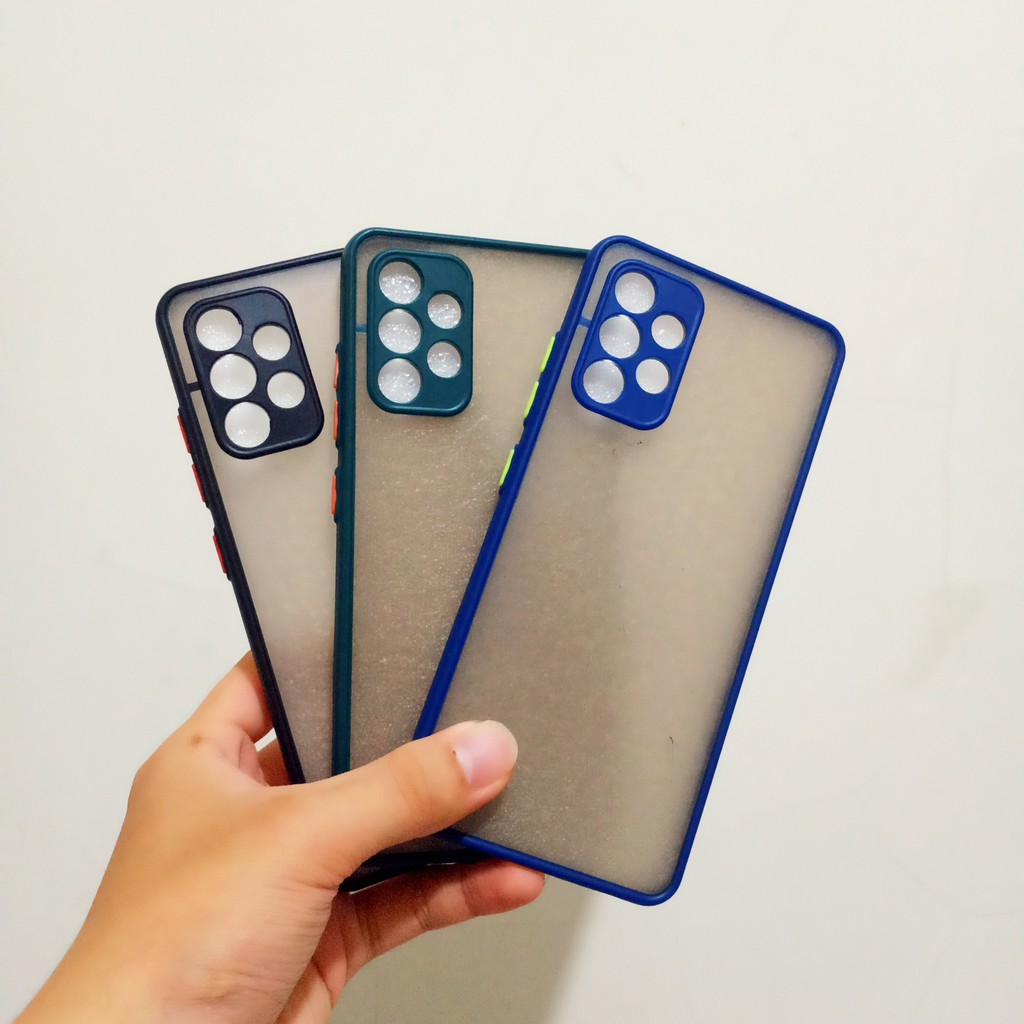 Hybrid Matte Case Samsung A32 , A52 , A72  Case Bumper Candy Frosted My Choice Case