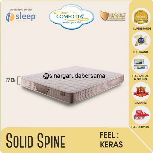 [FULL LATEX] MATRAS SPRING BED MERK COMFORTA TYPE SOLID SPINE