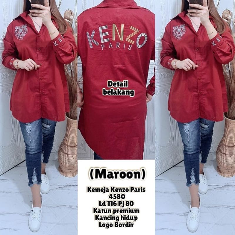 Kemeja  Kenzo Paris