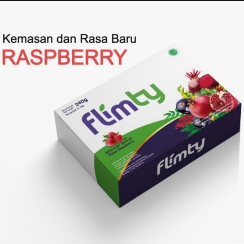 FLIMTY Fiber 4 Box  BPOM pelangsing obat kurus diet