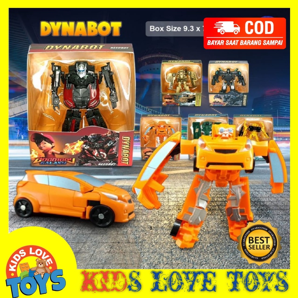 MAINAN MOBIL ROBOT MOBIL BOBOIBOY / MAINAN ANAK MOBIL ROBOT GALAXY DYNAMBOT BOBOIBOY PROMO TERMURAH 