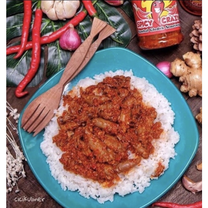 

Jual Sambal Cumi Crazy / Sambal Cumi Rumahan / Sambal Homemade /Spicy Crazy