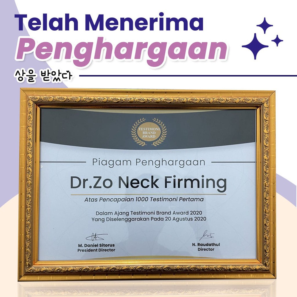 Cream Dr Zo Penirus Wajah Dan Mengencangkan Leher Dengan Cepat Menghilangkan Double Chin