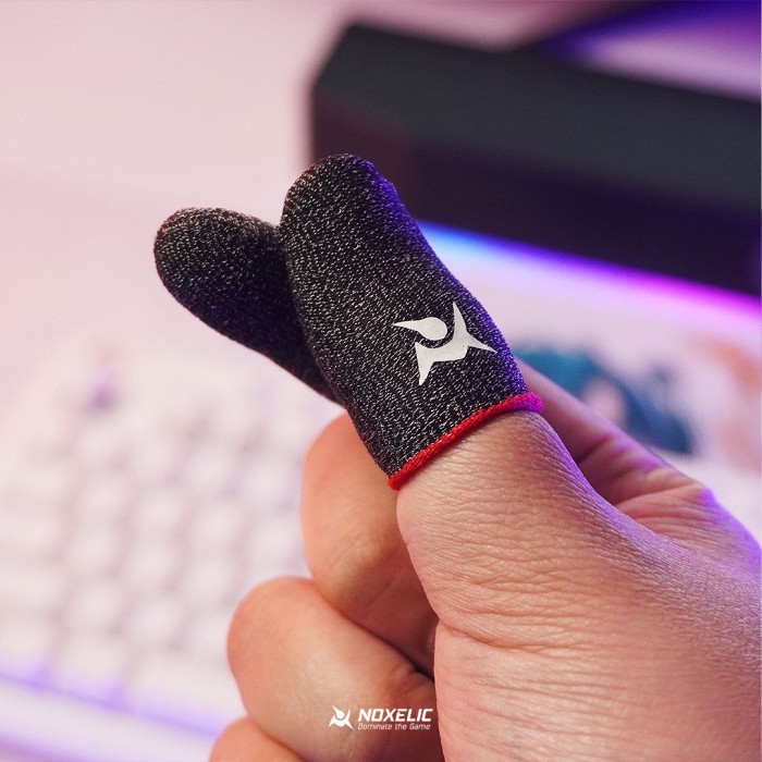 Noxelic Finger Sleeve Glow In the Dark - Sarung Jempol Anti Keringat