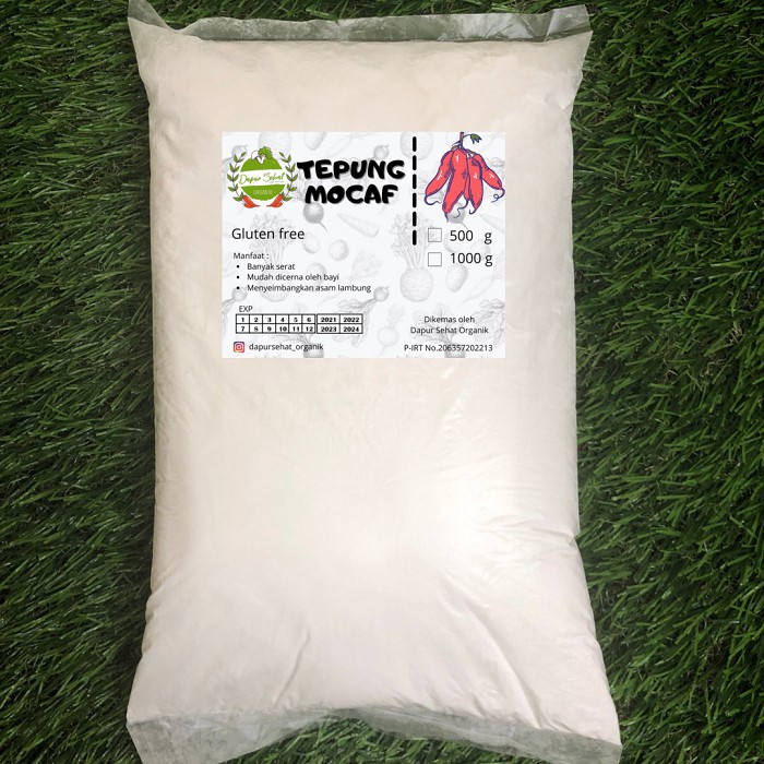 

Tepung Mocaf 500 gram atau 1000 gram Gluten Free (Non Gluten)
