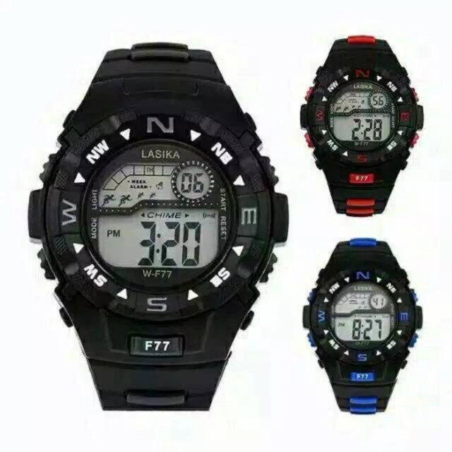 Jam Tangan Original Sporty Water Resistent Merk Lasika