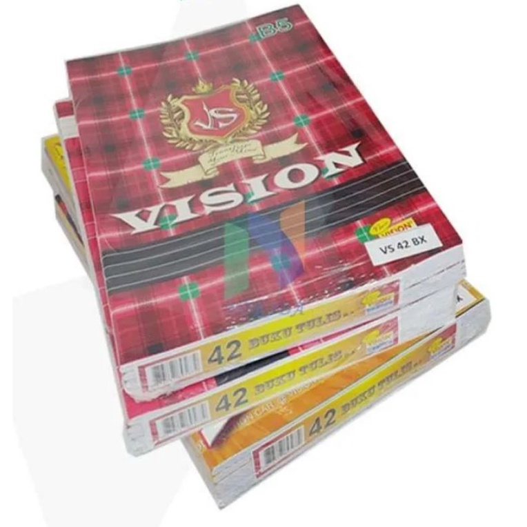 

1 PAK BUKU TULIS VISION