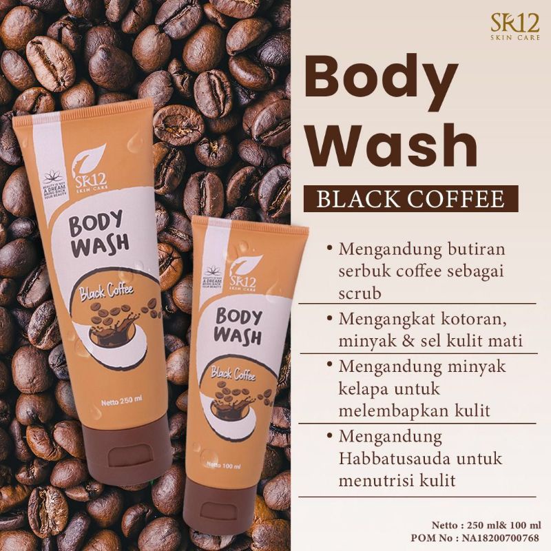 SR12 BodyWash Coffe