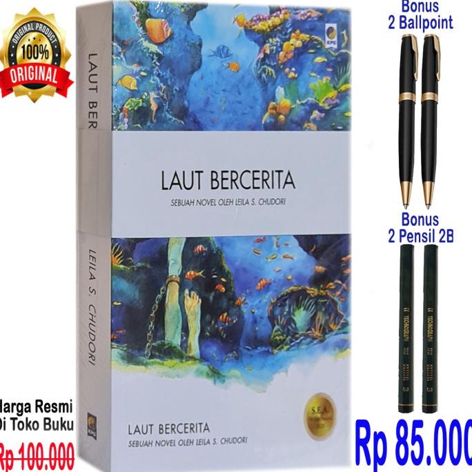 

Buku Novel Laut Bercerita - Original & Segel Star Seller