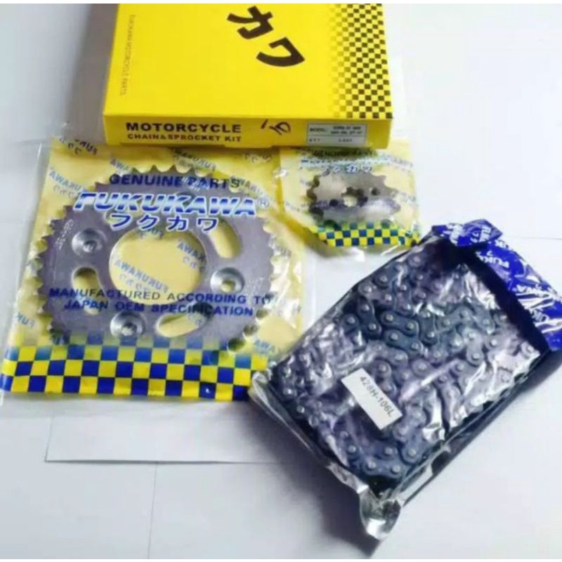 gear set supra fit New gir set karisma supra x 125 Ori Fukukawa