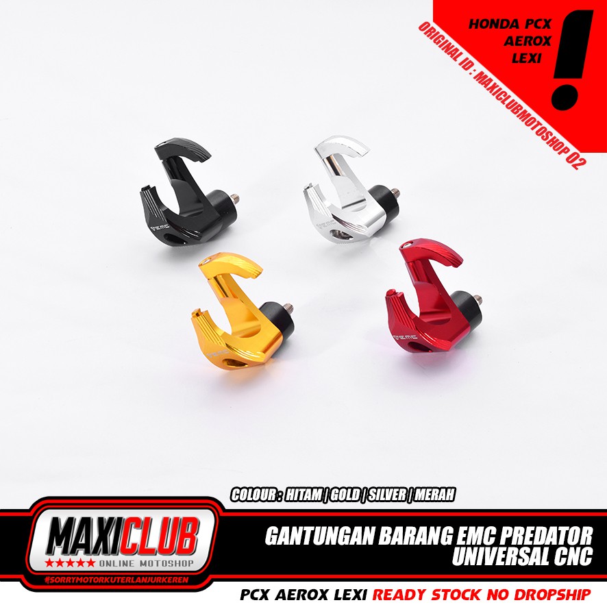 Gantungan barang Predator full CNC warna