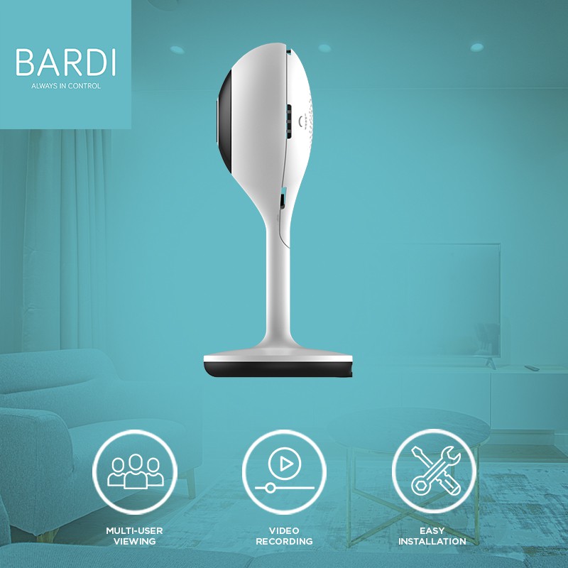 BARDI Smart IP Camera Indoor 1080HD CCTV Wifi IoT HomeAutomation + Micro SD Image 5