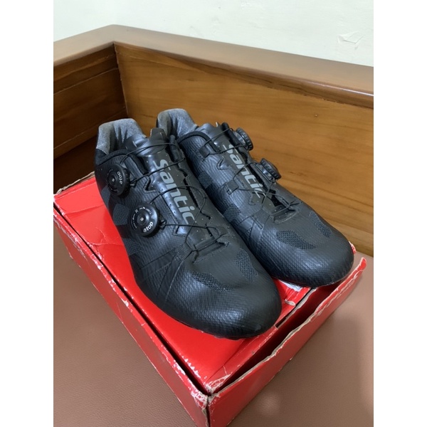 santic cleat size 46 sepatu sepeda roadbike seken bekas second