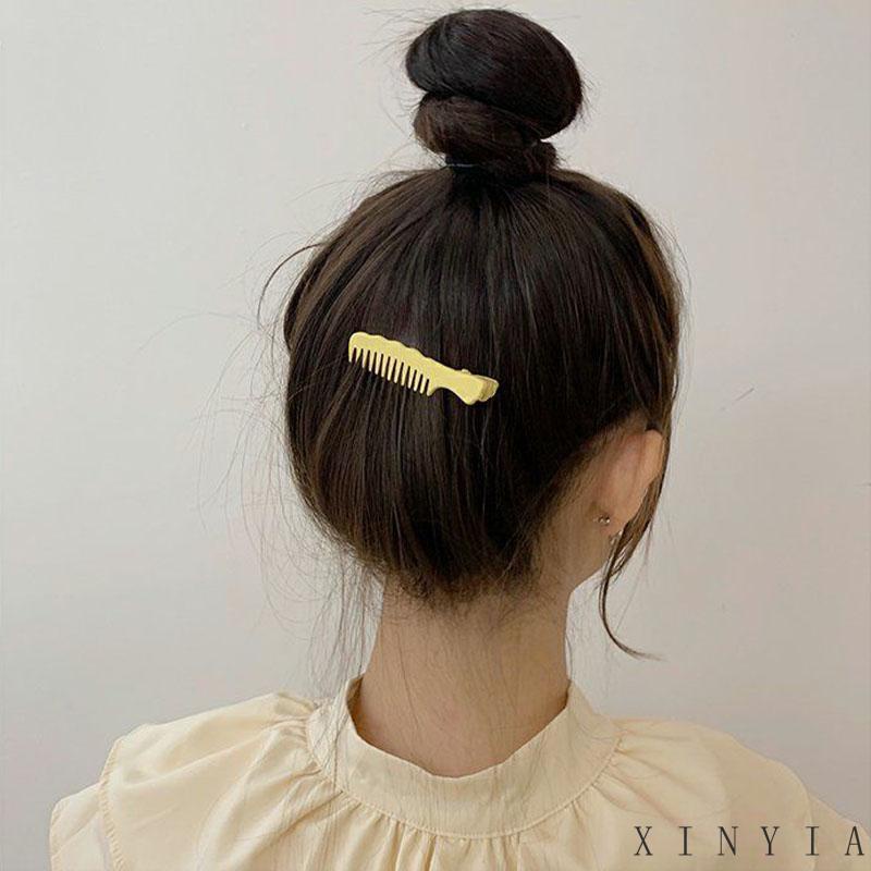 【COD】Jepit Rambut Model Sisir Kecil Warna Permen Gaya Korea Untuk Anak Perempuan