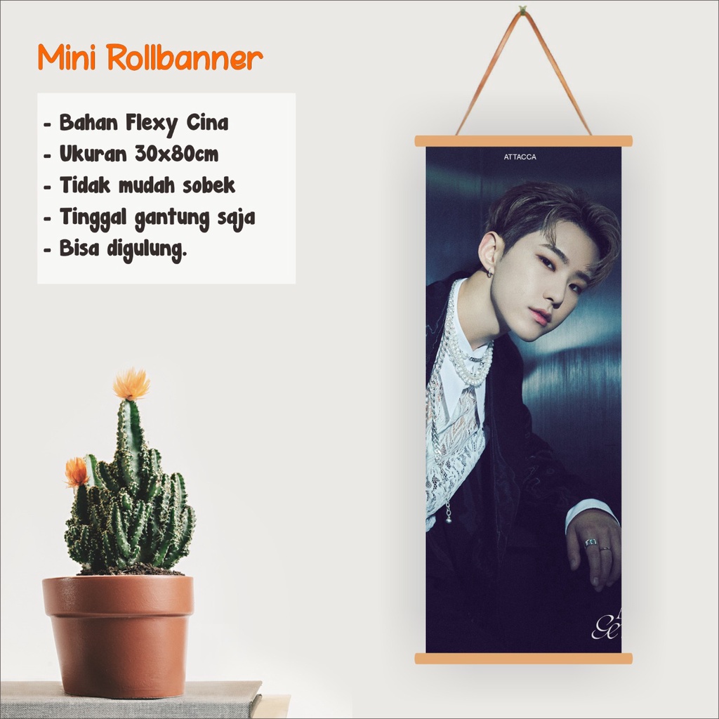 MINI ROLL BANNER SEVENTEEN HOSHI ATTACCA