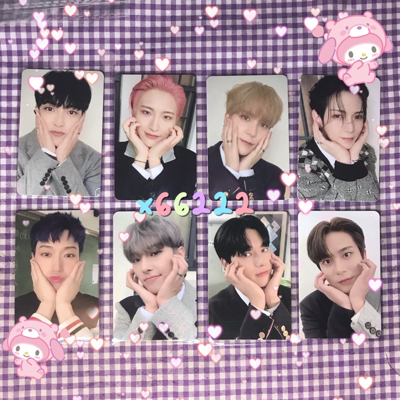 ateez synnara fever epilogue pob benefit photocard pc hongjoong seonghwa yunho yeosang san mingi woo