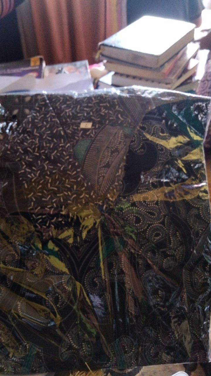 Bswart Batik Hrb026 Kenongo Hem Pendek Padi Pekalongan M L Xl Batik Pria Murah Modern Grosir