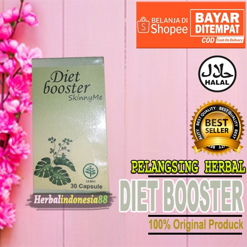 ( TERLARIS ) DIET BOOSTER SKINNYME ISI 30 KAPSUL PELANGSING HERBAL SUPER AMPUH 100% ORIGINAL
