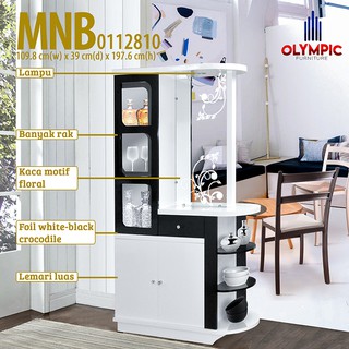 Olympic Mini Bar  Meja  Bar  Mini MNB 0112810 Shopee  